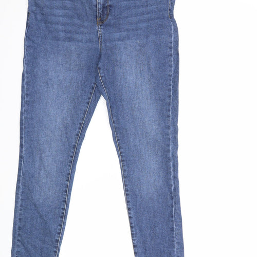 George Womens Blue  Denim Skinny Jeans Size 14 L29 in