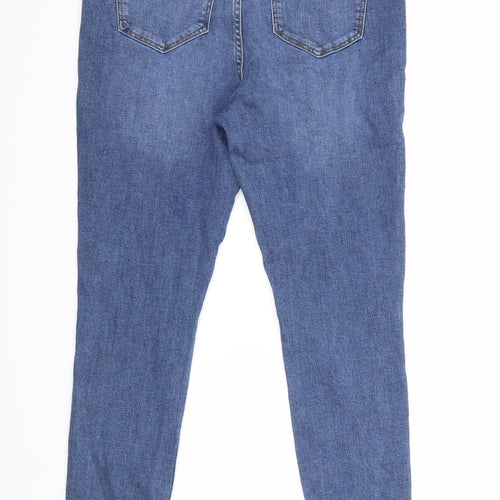 George Womens Blue  Denim Skinny Jeans Size 14 L29 in
