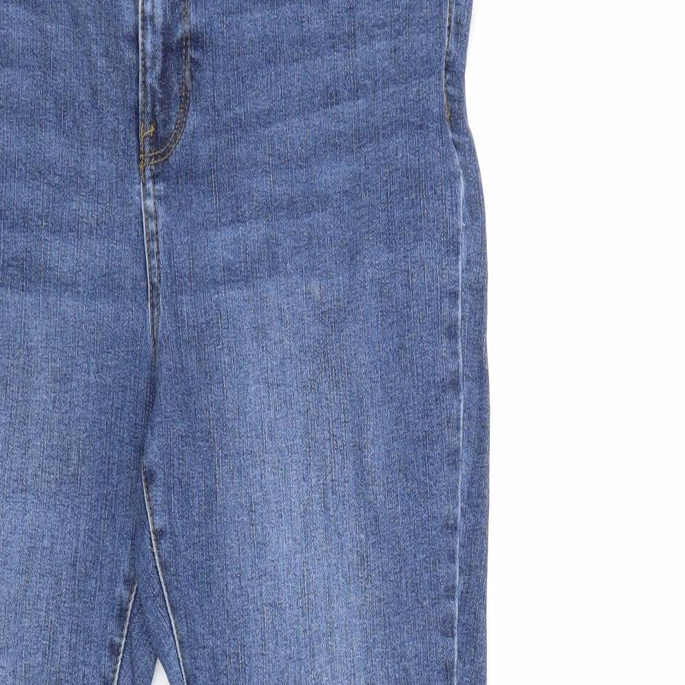 George Womens Blue  Denim Skinny Jeans Size 14 L29 in