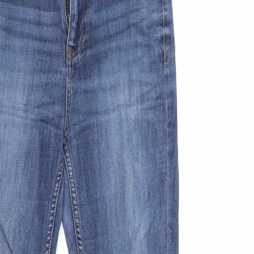 F&F Womens Blue  Denim Bootcut Jeans Size 8 L30 in