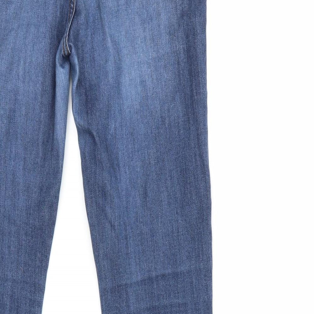 F&F Womens Blue  Denim Bootcut Jeans Size 8 L30 in