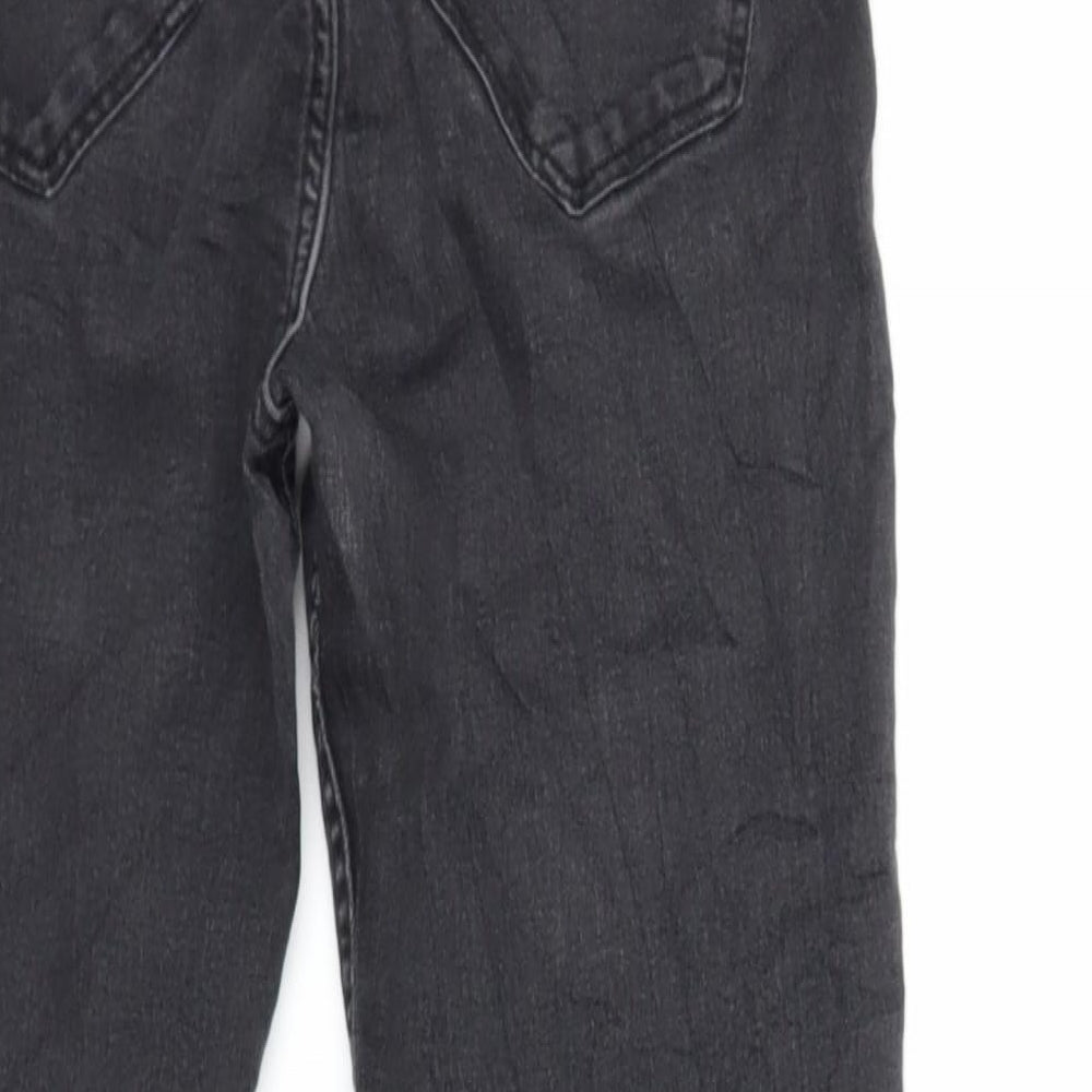H&M Womens Black  Denim Skinny Jeans Size 30 in L28 in