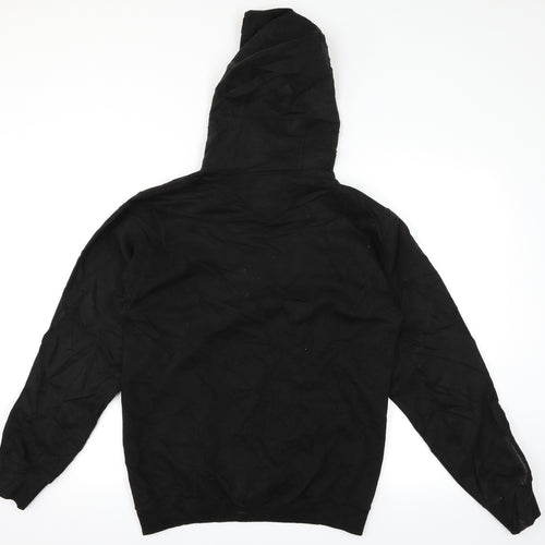 Twenty Four London Mens Black   Pullover Hoodie Size S