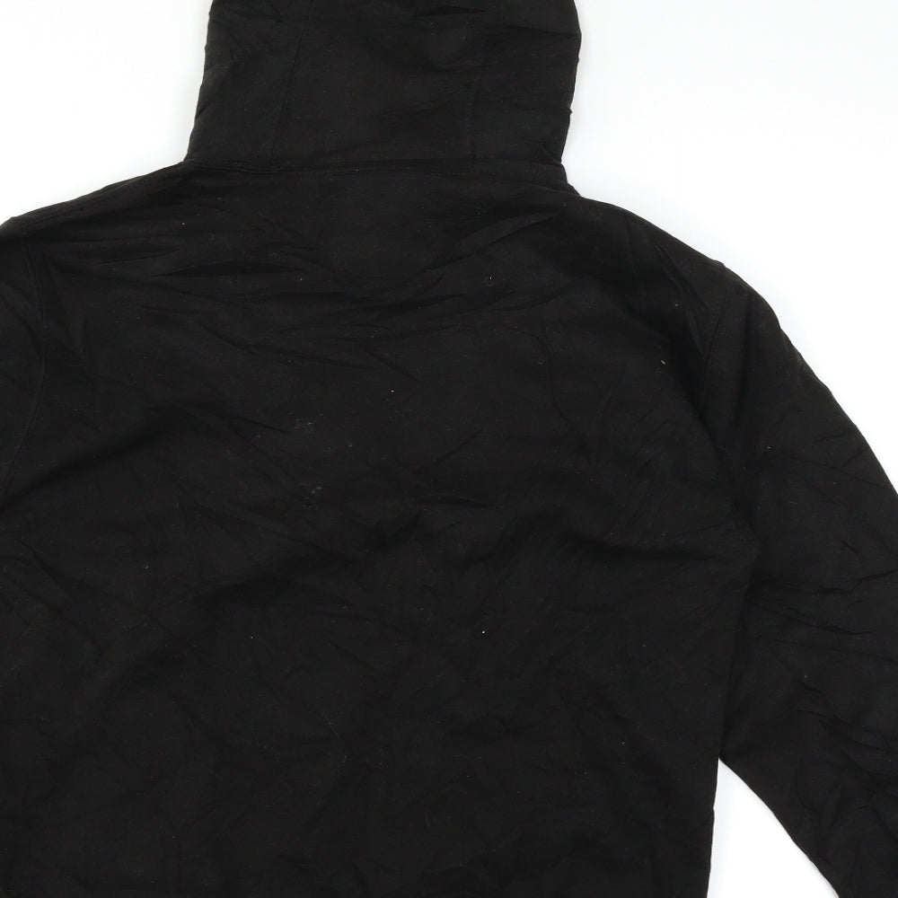 Twenty Four London Mens Black   Pullover Hoodie Size S