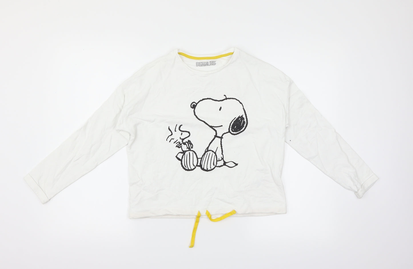 M&S Girls White   Pullover Jumper Size 11-12 Years  - Snoopy