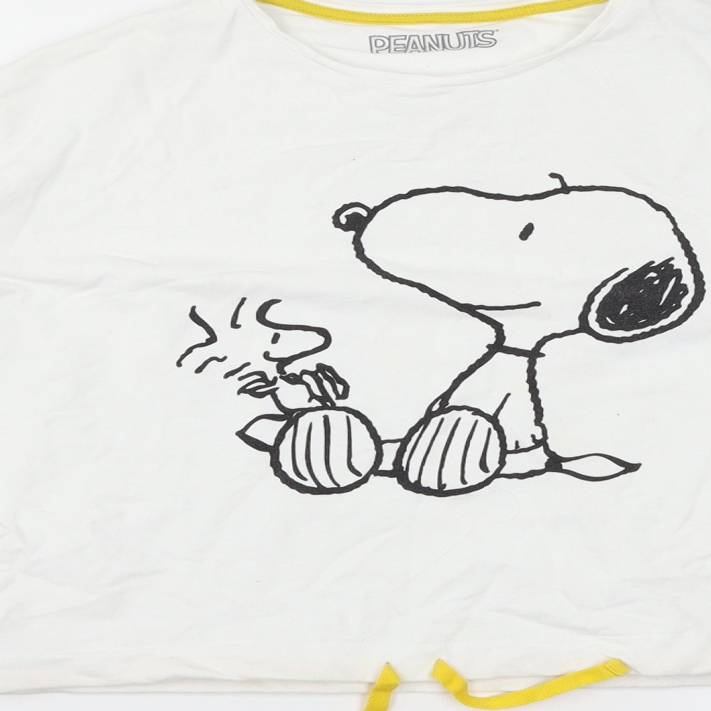 M&S Girls White   Pullover Jumper Size 11-12 Years  - Snoopy