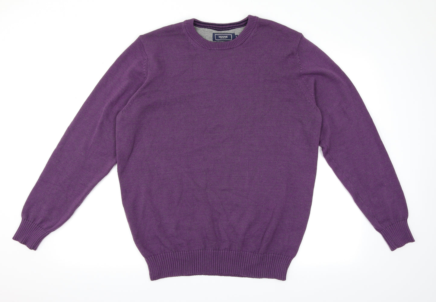 Debenhams Mens Purple   Pullover Jumper Size M