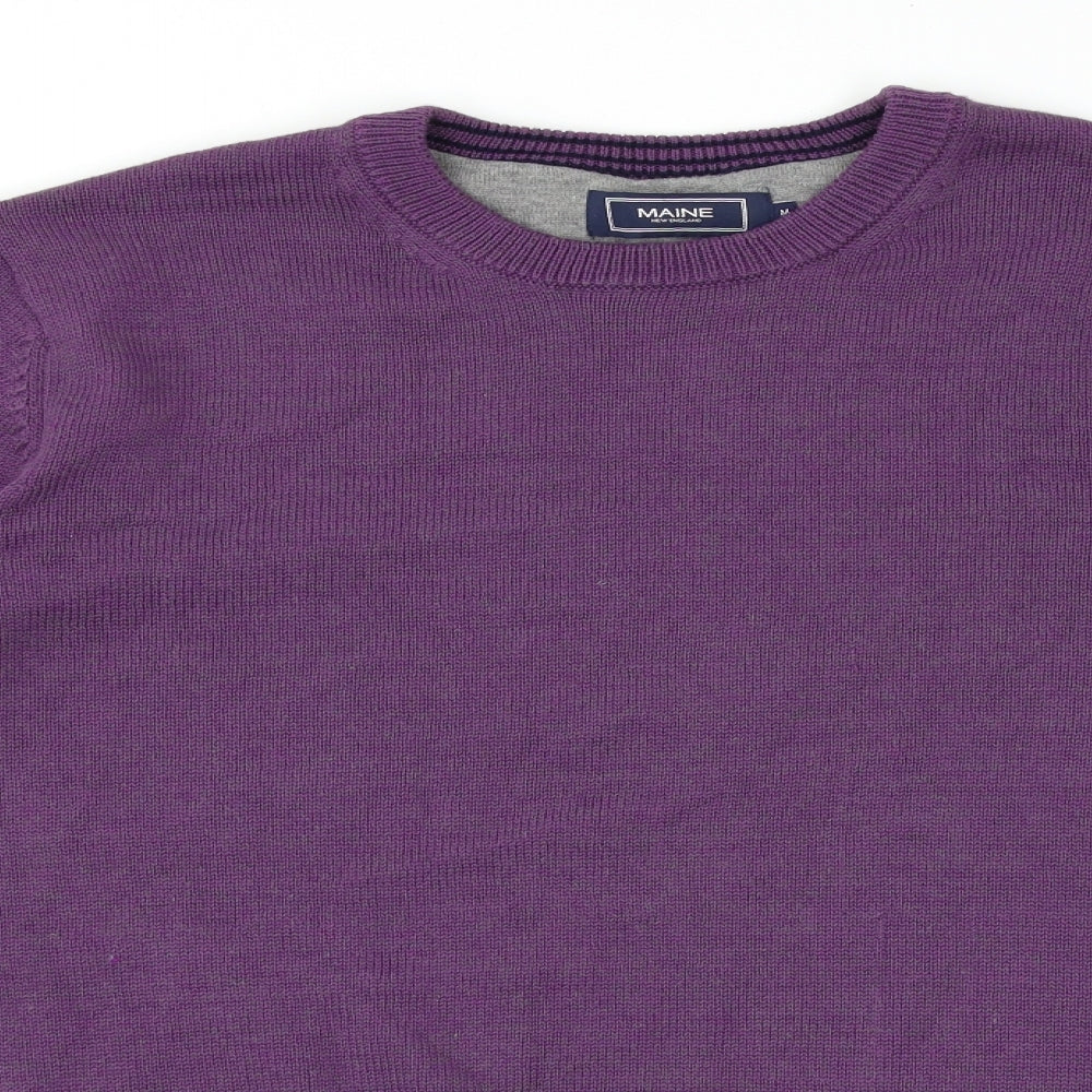 Debenhams Mens Purple   Pullover Jumper Size M