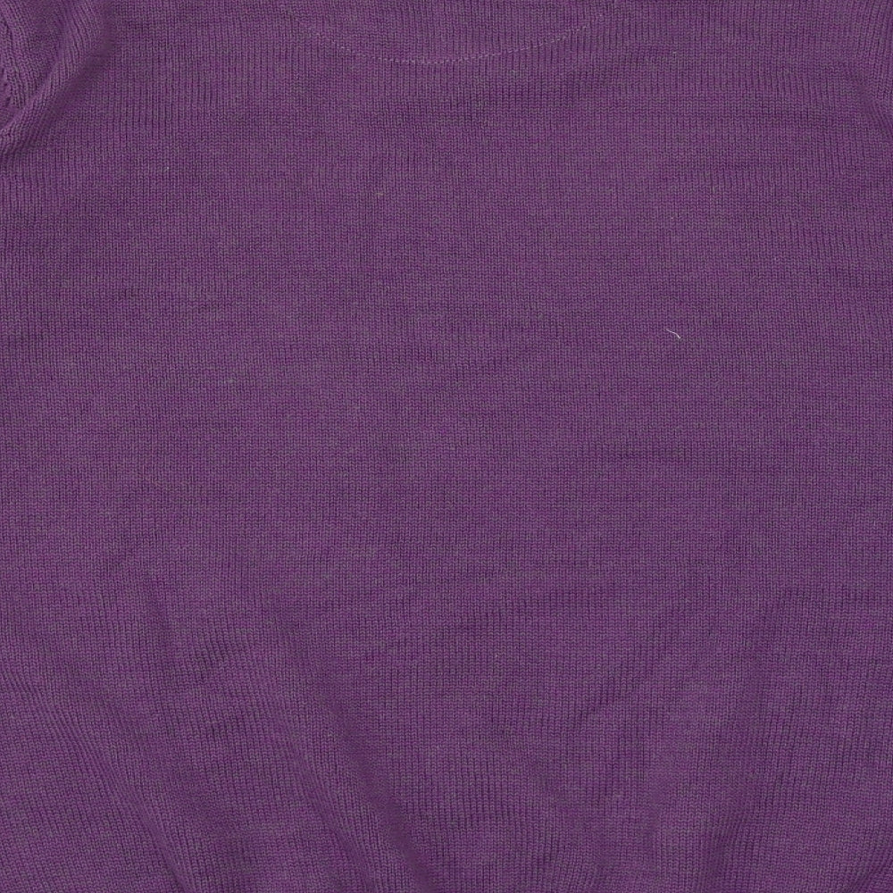Debenhams Mens Purple   Pullover Jumper Size M