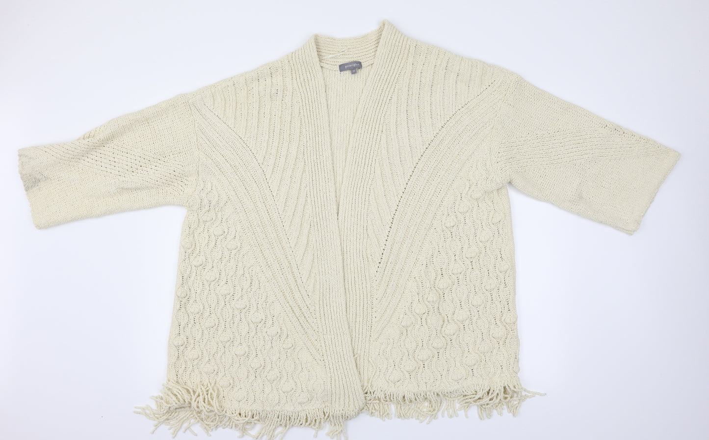 Principles Womens White   Cardigan Jumper Size 22