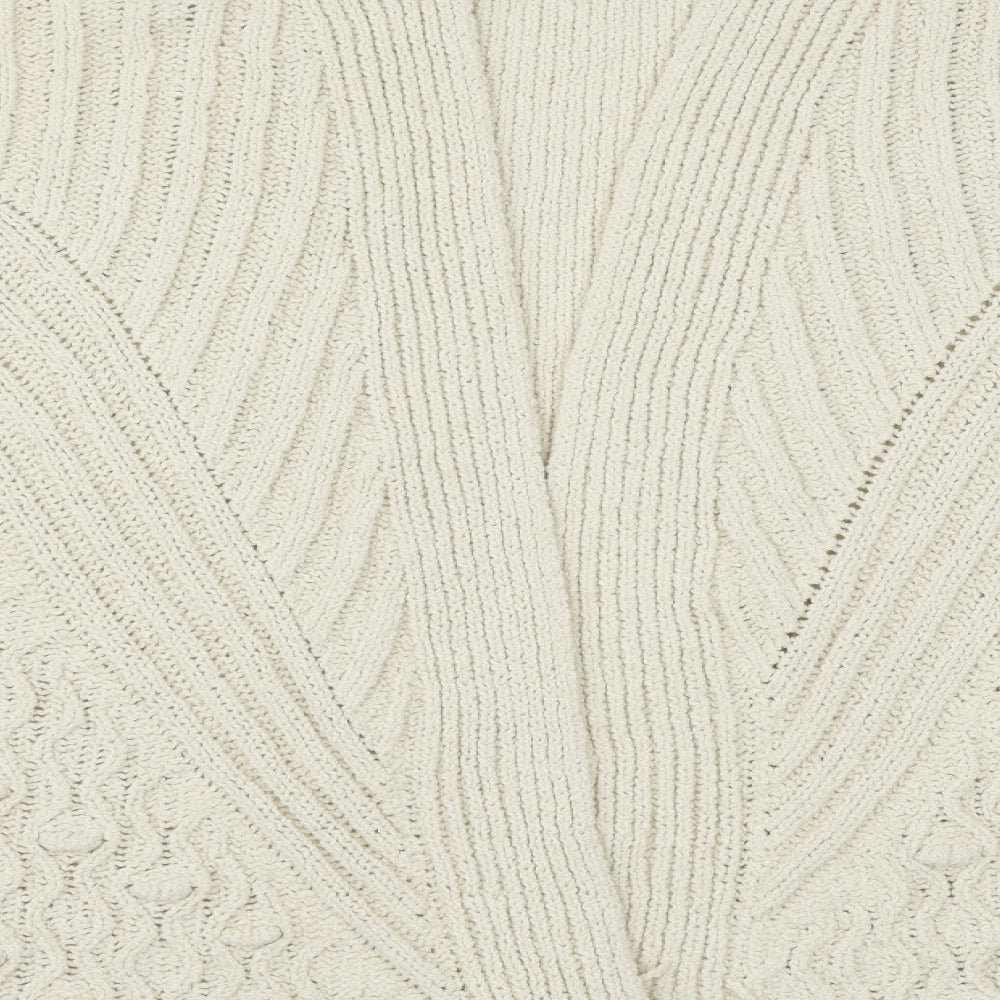 Principles Womens White   Cardigan Jumper Size 22