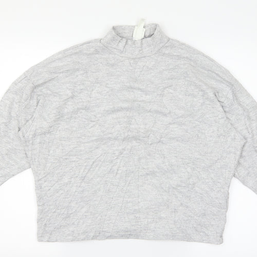 H&M Womens Grey   Basic T-Shirt Size XS
