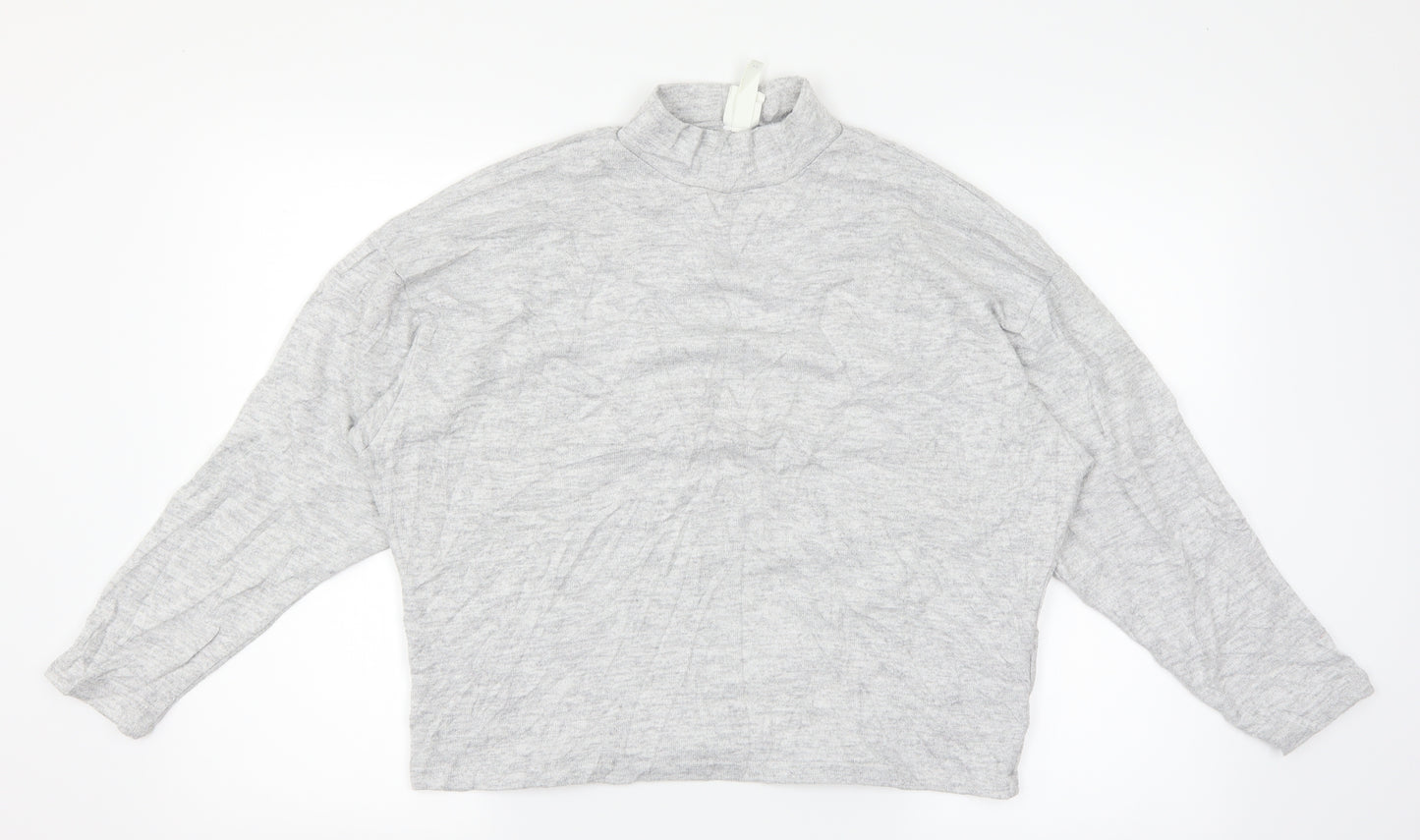 H&M Womens Grey   Basic T-Shirt Size XS