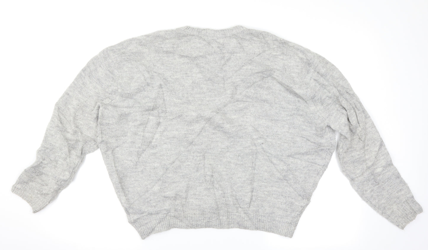 H&M Girls Grey   Pullover Jumper Size 11-12 Years