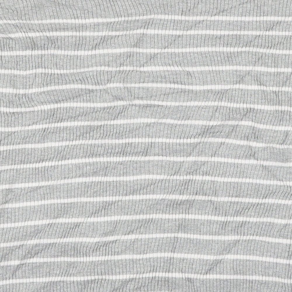 Gap Womens Grey Striped  Pullover Jumper Size 16
