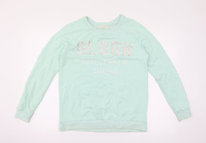Bershka Womens Green   Pullover Jumper Size XS