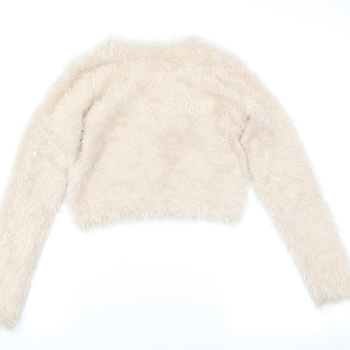 NEXT Girls Pink   Cardigan Jumper Size 10 Years