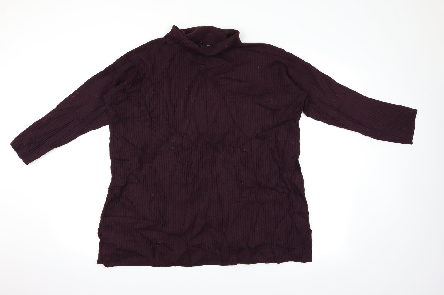 Eileen Fisher Womens Purple   Pullover Jumper Size XL