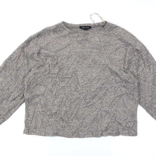 New Look Womens Grey   Pullover Jumper Size S