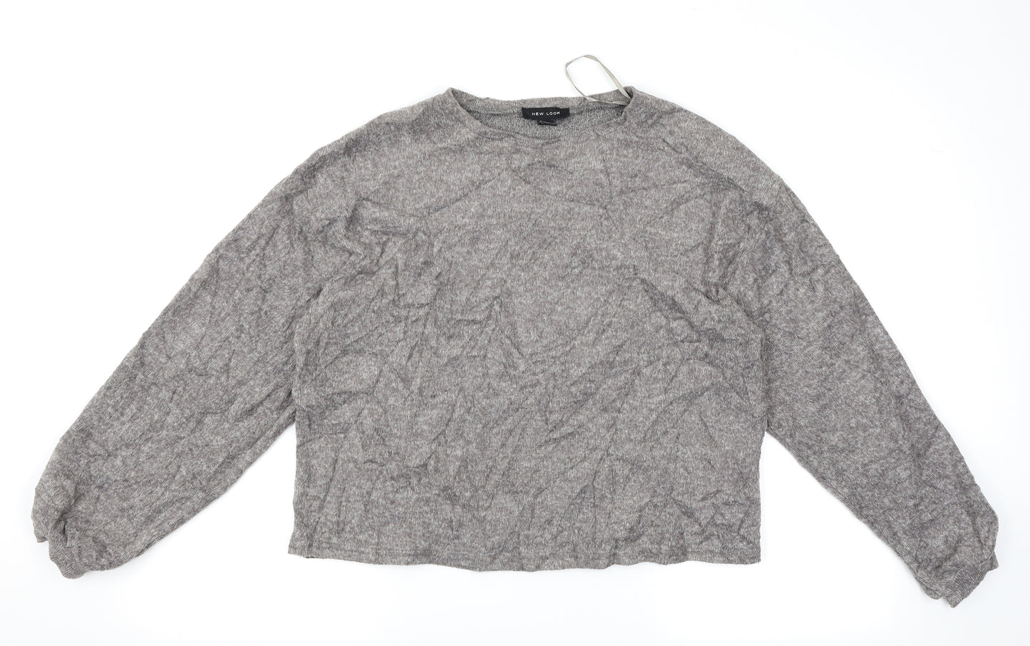 New Look Womens Grey   Pullover Jumper Size S