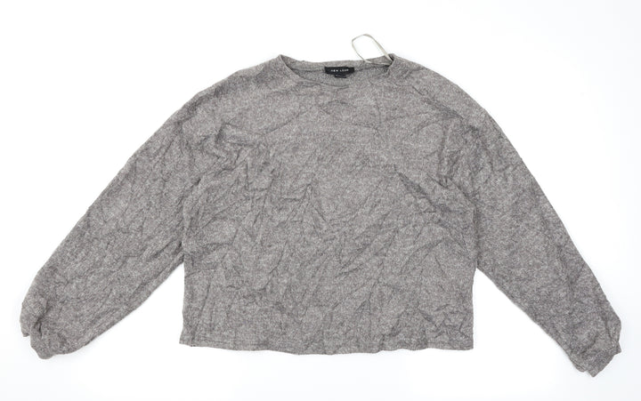 New Look Womens Grey   Pullover Jumper Size S