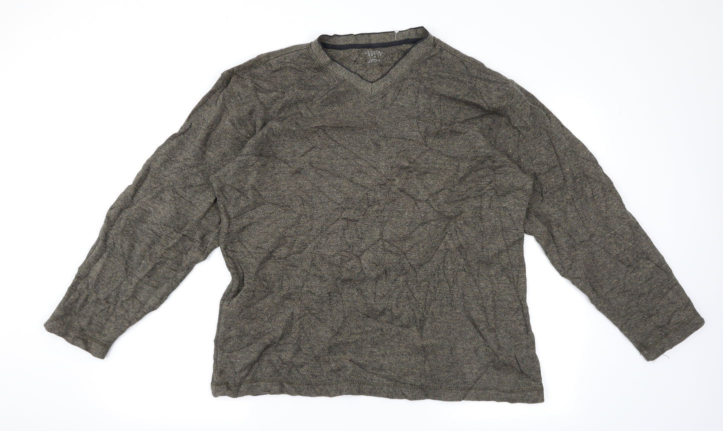 Geoffrey Beene Mens Green   Pullover Jumper Size M