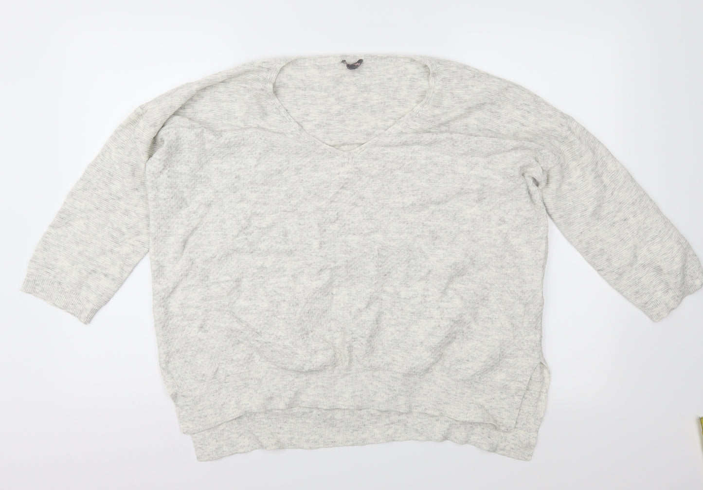 Phase Eight Womens Grey  Knit Pullover Jumper Size M