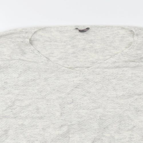 Phase Eight Womens Grey  Knit Pullover Jumper Size M