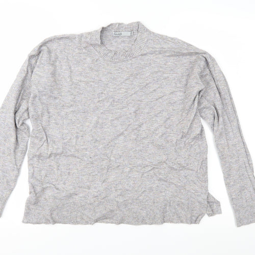 Oasis Womens Grey  Knit Pullover Jumper Size M
