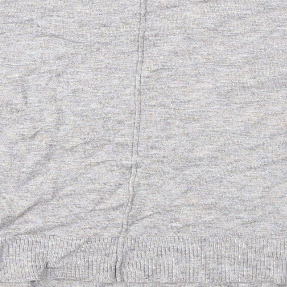Oasis Womens Grey  Knit Pullover Jumper Size M