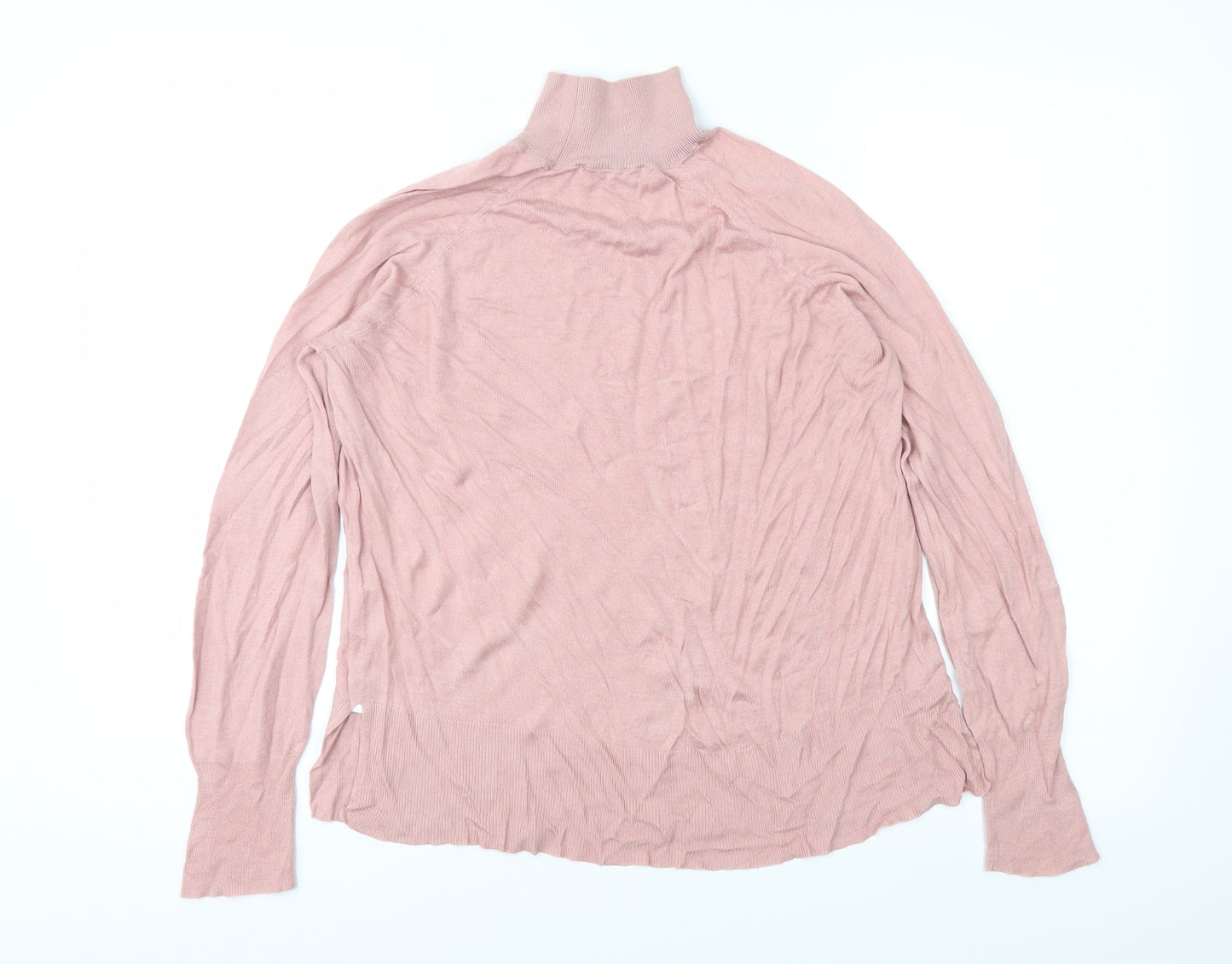 Zara Womens Pink  Knit Pullover Jumper Size M