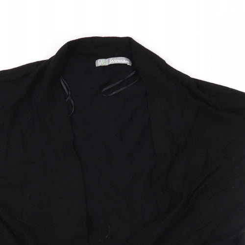 Marks and Spencer Womens Black  Knit Shrug Jumper Size 12