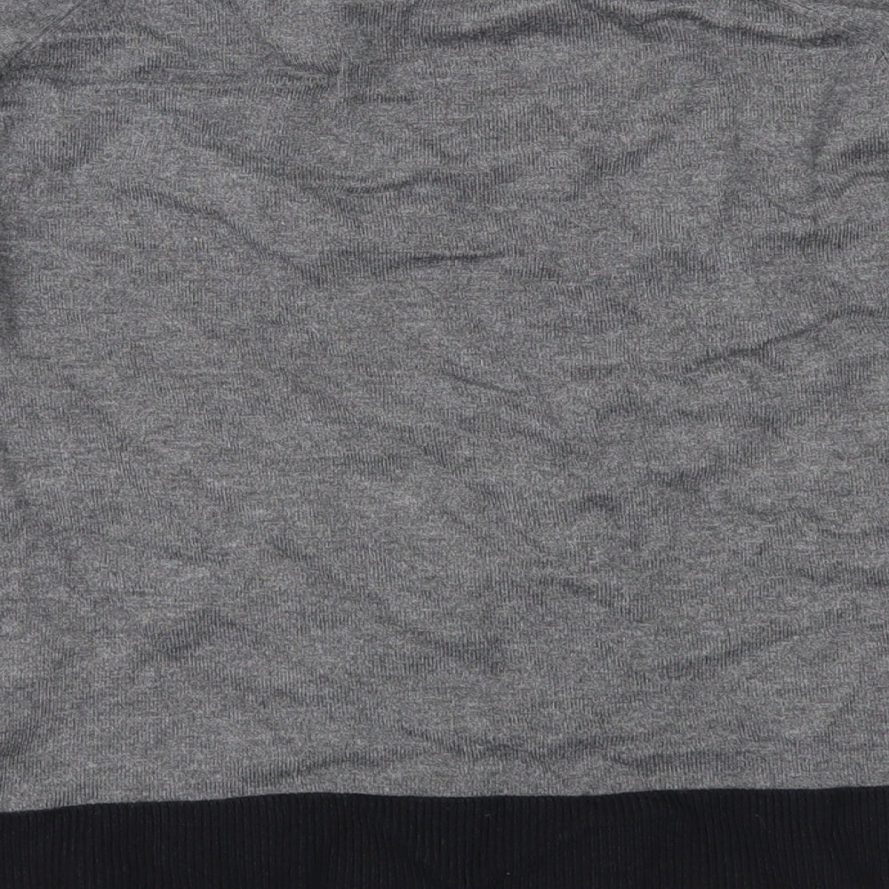 M&Co Womens Grey  Knit Pullover Jumper Size L