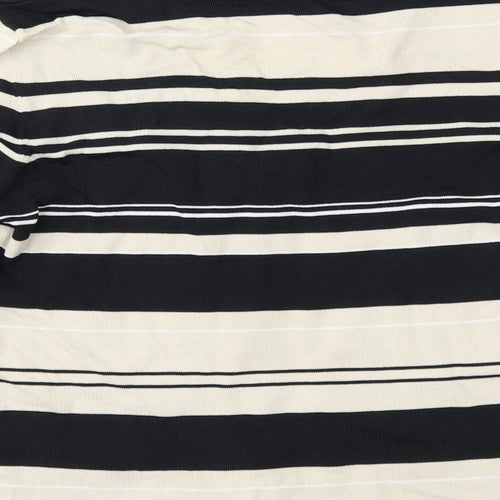 Principles Womens Brown Striped Knit Pullover Jumper Size 18