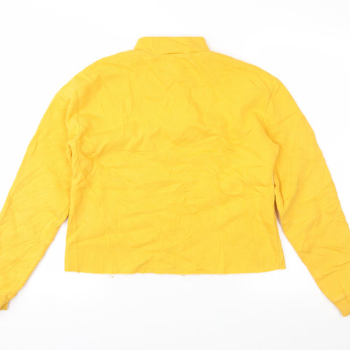 Candy Couture Girls Yellow   Pullover Sweatshirt Size 15 Years