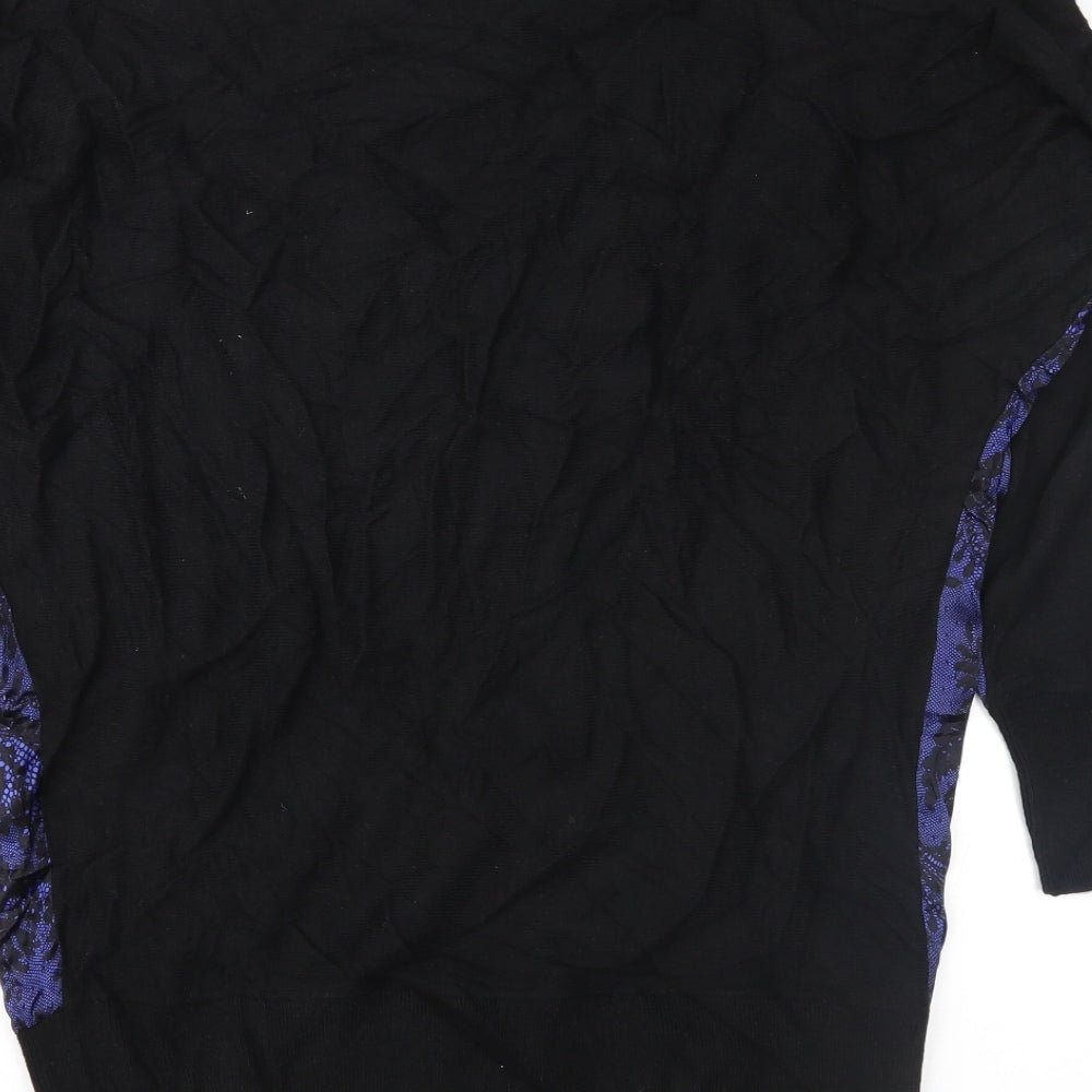 Seraphine Womens Blue Paisley  Basic Blouse Size 10