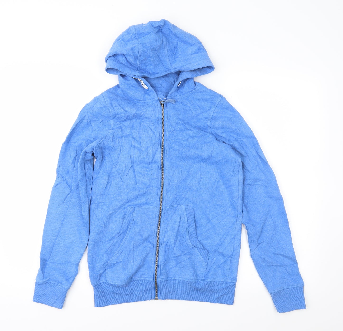 Nutmeg Boys Blue   Full Zip Hoodie Size 12-13 Years