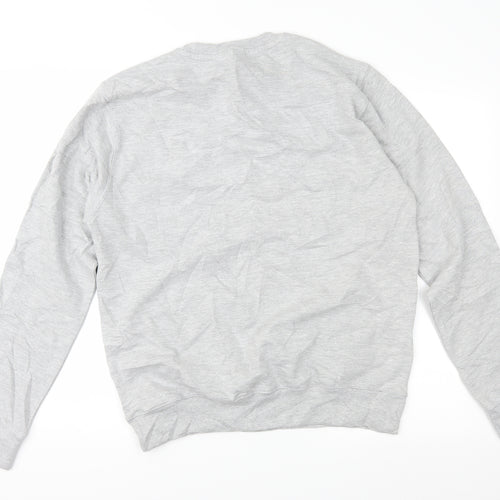 Awdis Womens Grey   Pullover Sweatshirt Size M