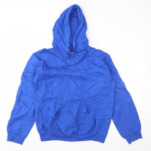 Gildan Womens Blue   Pullover Hoodie Size S