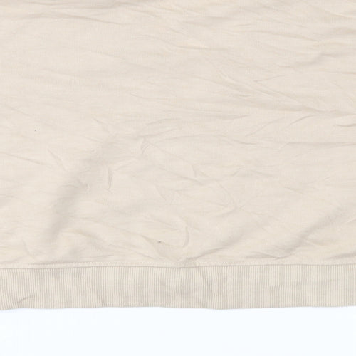 Missguided Womens Beige   Pullover Sweatshirt Size 8