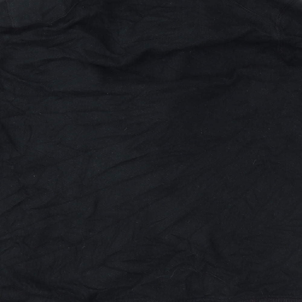 Tailored Denim Mens Black   Full Zip Sweatshirt Size S