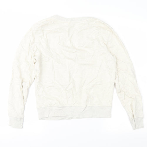 Einstein Newton Womens Beige   Pullover Sweatshirt Size XS
