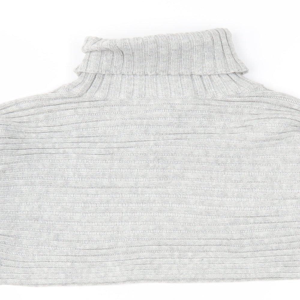 New Look Womens Grey  Knit Pullover Jumper Size S