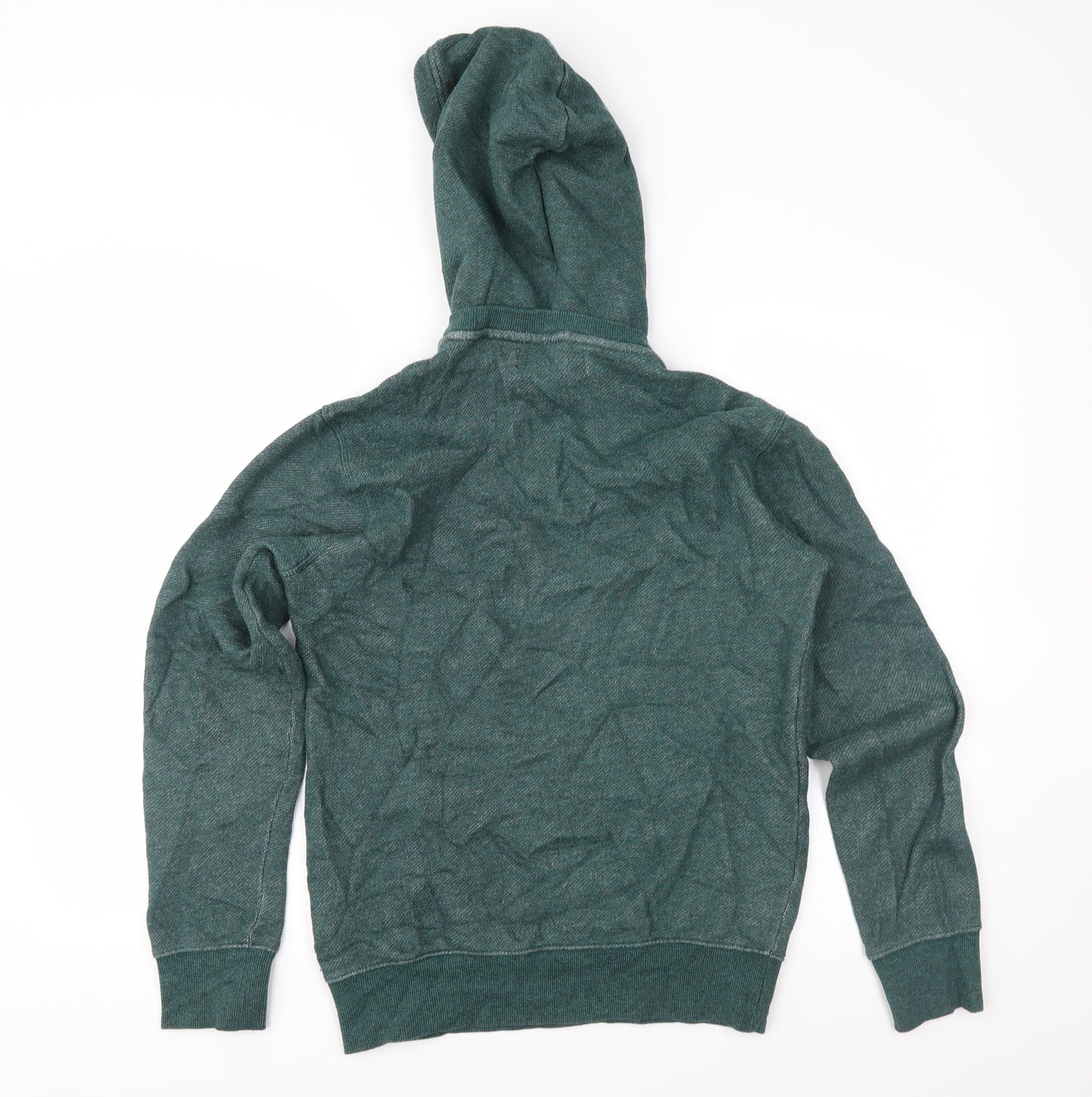 H&M Mens Green   Pullover Hoodie Size XS