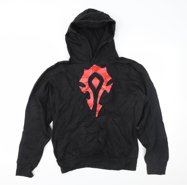 Preworn Womens Black Pullover Hoodie Size XS