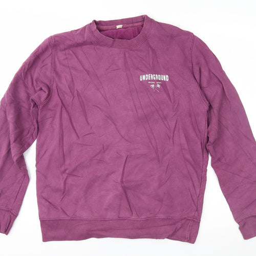 Preworn Womens Purple   Pullover Sweatshirt Size XS