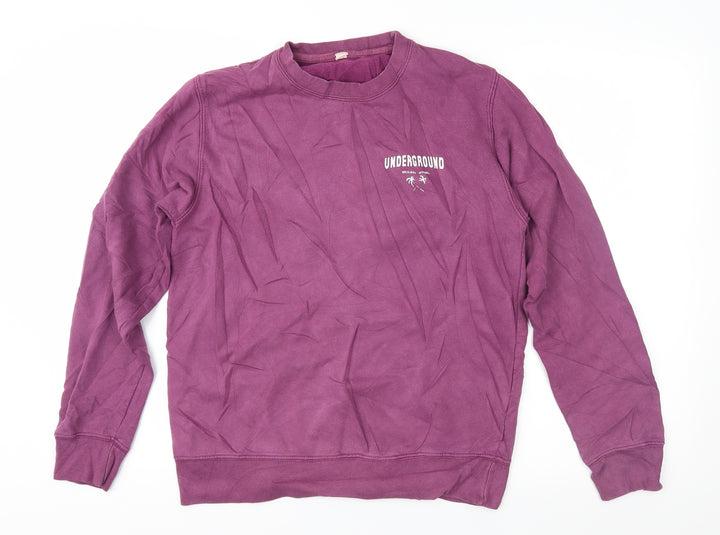 Preworn Womens Purple Pullover Sweatshirt Size XS