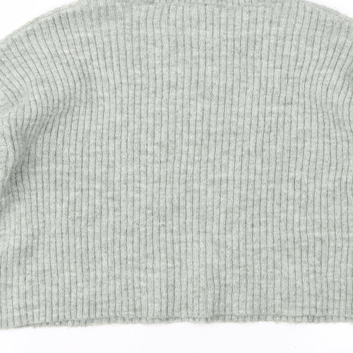 New Look Womens Green  Knit Pullover Jumper Size S