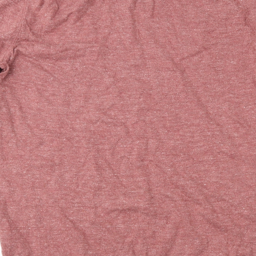 Fat Face Mens Pink  Knit Pullover Jumper Size M