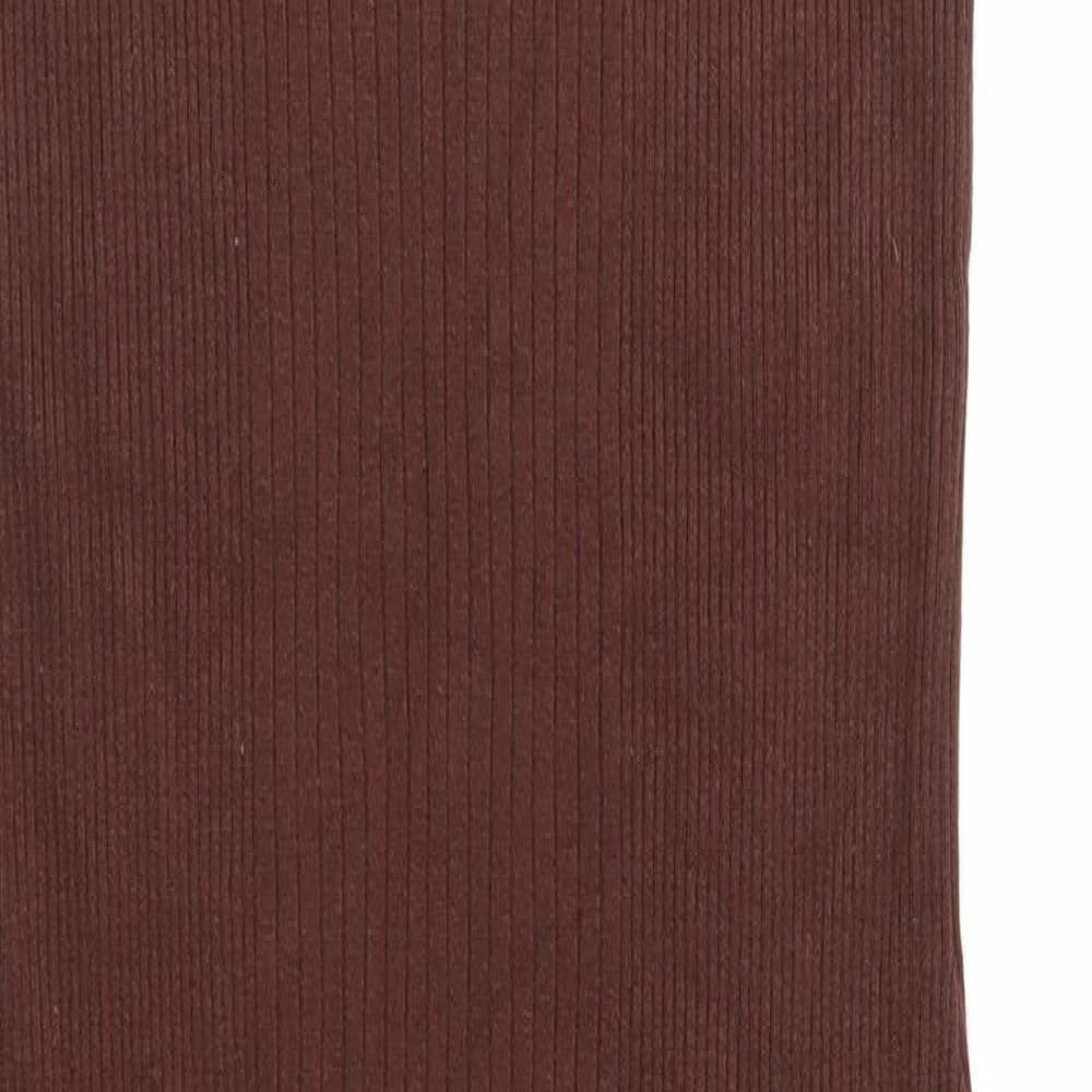 H&M Womens Brown  Knit Jumper Dress  Size M